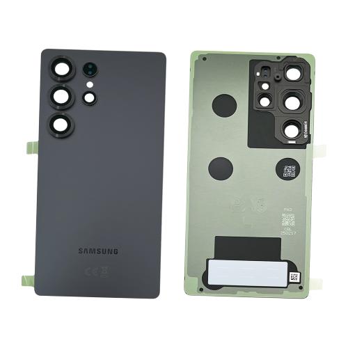 Samsung Galaxy S25 Ultra Back Glass Battery Cover Titanium Black