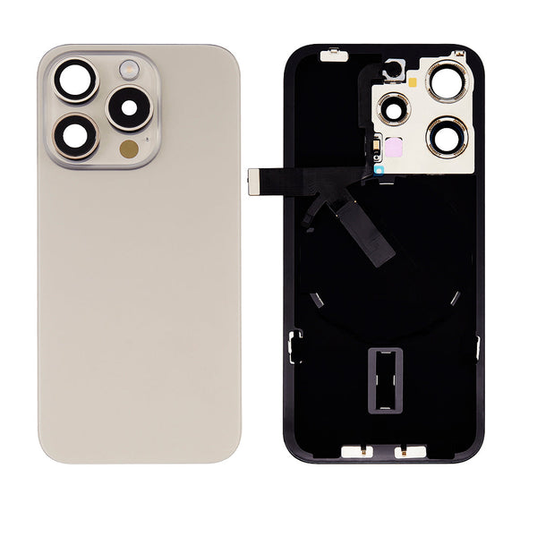 iPhone 15 Pro Back Glass Battery Rear Cover Replacement