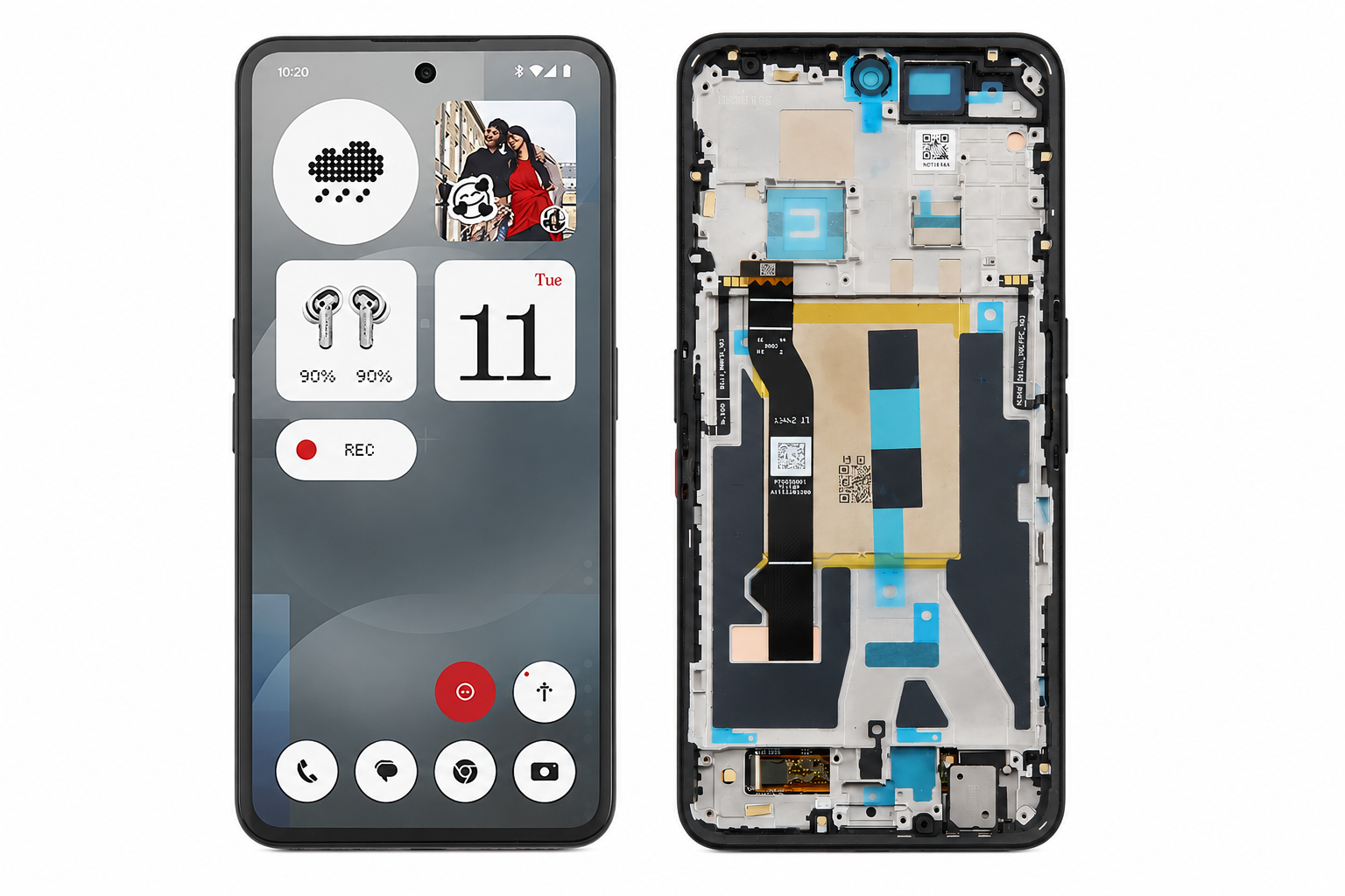 Nothing Phone 3a / 3a Pro Screen Replacement with Frame