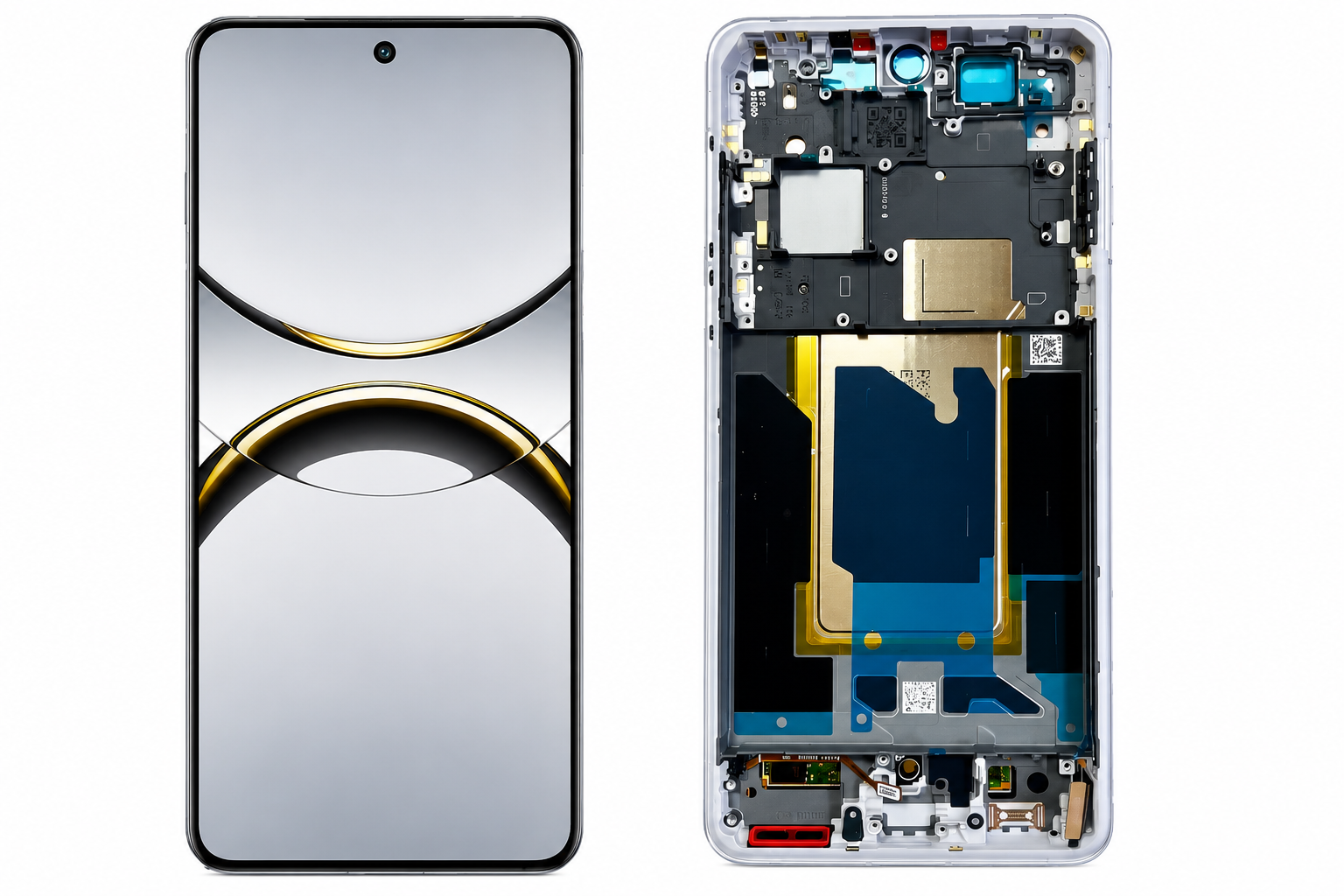 Oppo Find X8 Pro 5G Screen Replacement with Frame - White