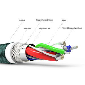 USB C to Lightning Cable - 2 Meter MFi Certified