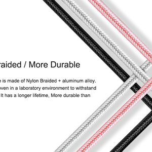 USB A to Lightning Charging Cable - 2 Meter MFi Certified