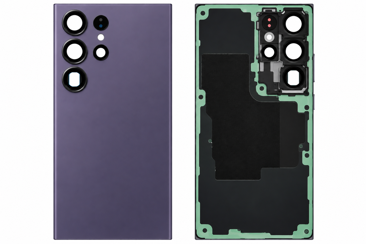 Samsung Galaxy S24 Ultra Back Glass Battery Cover Violet