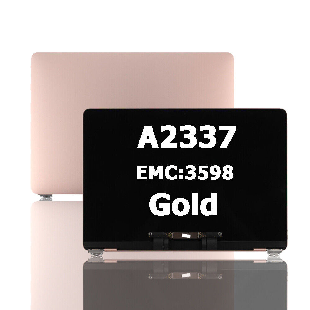 Replacement MacBook Air 13.3" Full LCD Screen Assembly A2337 - Rose Gold