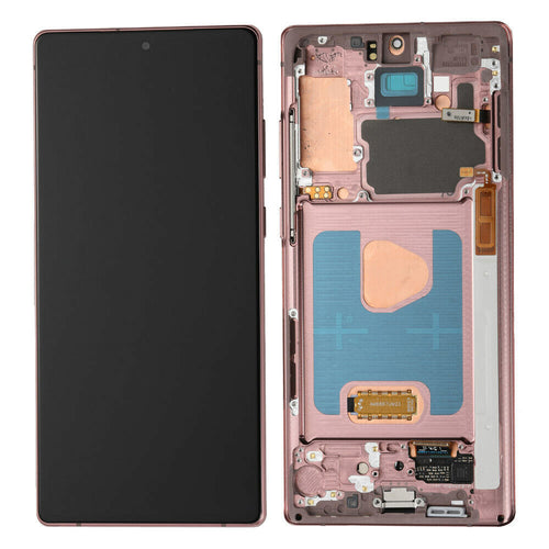 Samsung Galaxy Note 20 5G Screen Replacement Gold - Premium OLED