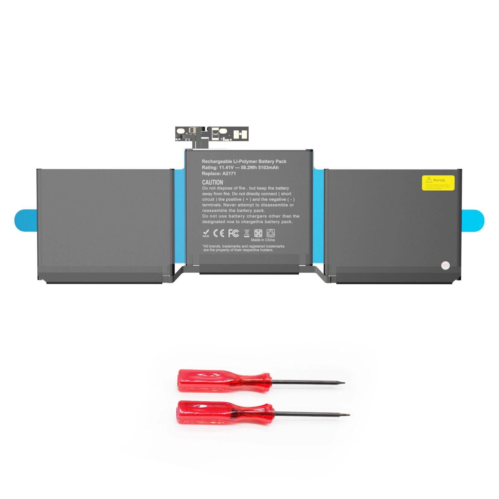 Replacement Battery (A2171) For MacBook Pro 13" A2338 / A2289  / A2159